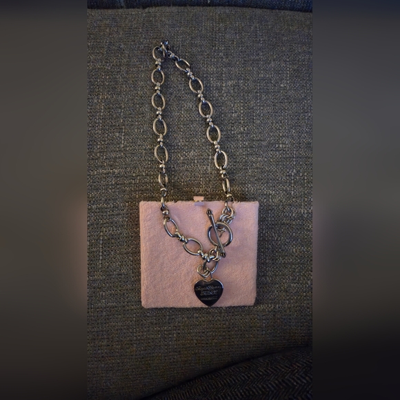 Juicy couture Silver Heart Pendant Necklace - Picture 2 of 4